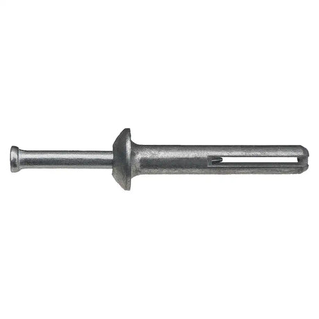 Metal anchor on a white background