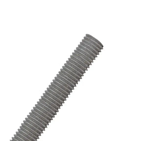 Metal screw on a white background