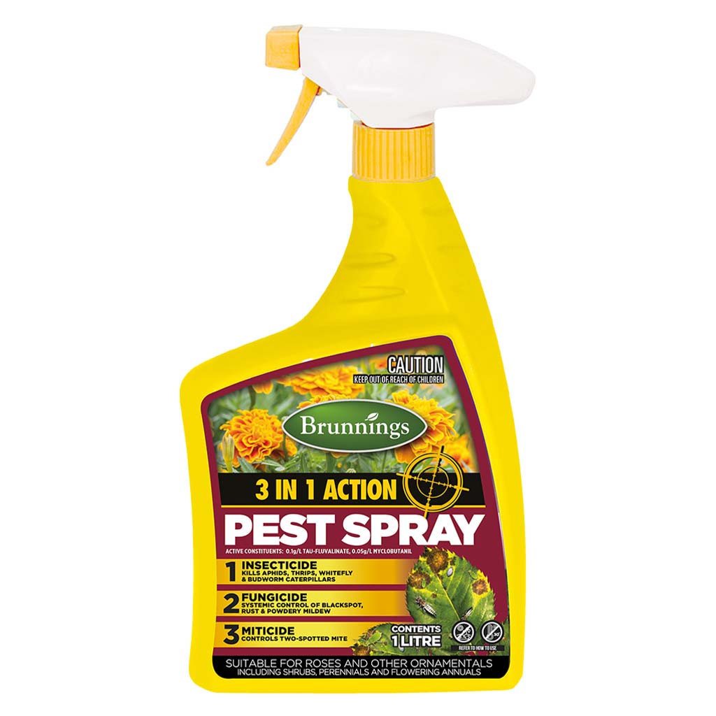 Brunnings 3 IN 1 Pest Spray 1L