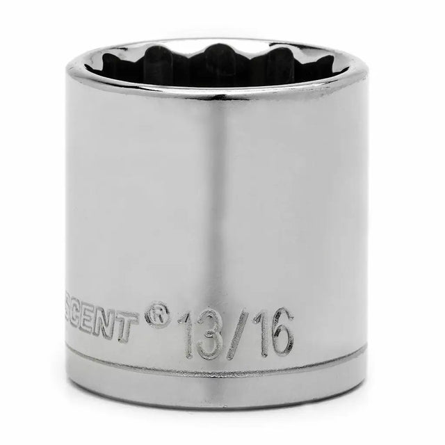 Chrome socket tool with 'Sgent' branding on a white background