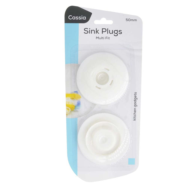 Cassia Multi Fit Sink Plugs 50mm KT-270