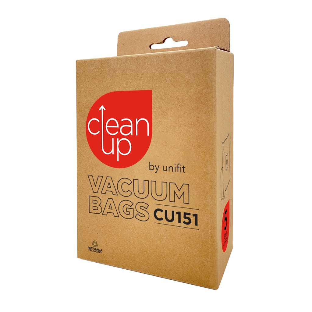 CleanUp Vacuum Cleaner Bags For Hoover, Nilfisk 5Pcs CU151