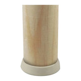 Cold Steel Round Rubber Castor Cups Ivory 44mm 35125