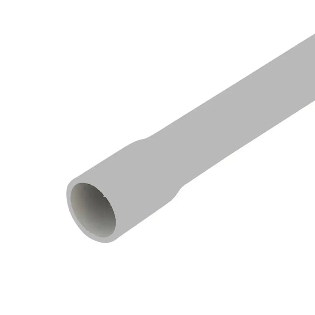Gray tube on a white background