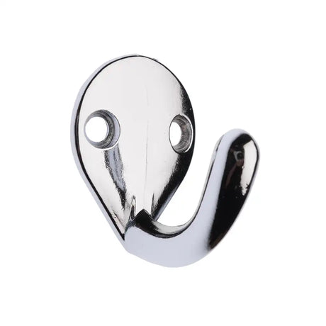 Cowdroy Single Robe Hook Chrome Plated 35mm 2Pcs HDH050340CH