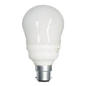White light bulb on a white background