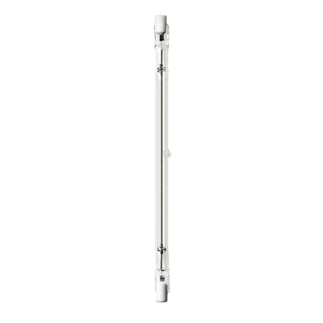 White metal rod with connectors on a white background