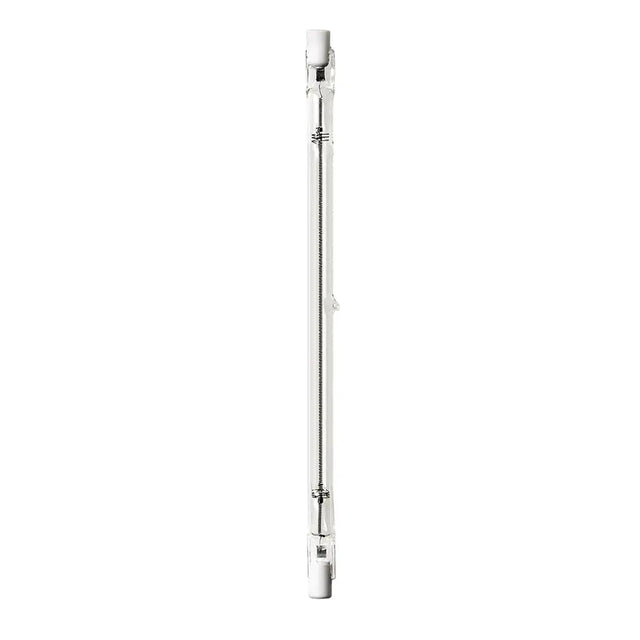 White metal rod with connectors on a white background