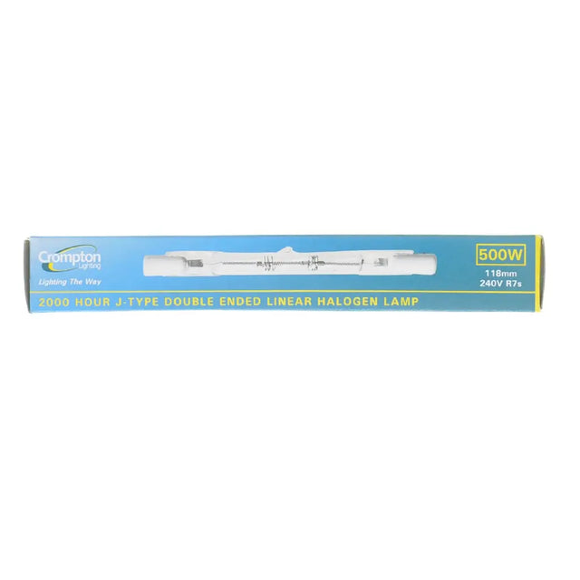 Crompton halogen lamp packaging on a white background