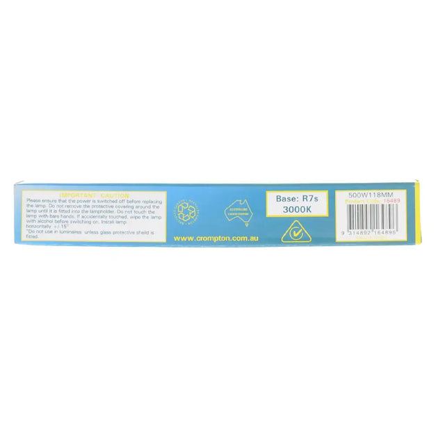 Crompton LED bulb packaging on a white background