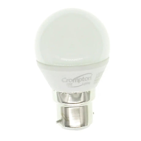 Crompton LED bulb on a white background