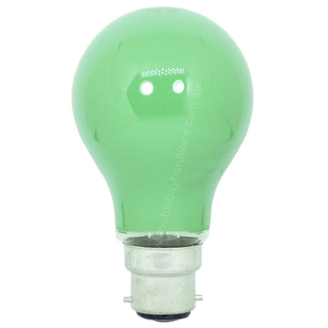 GLS Light Bulb B22 240V 60W Green