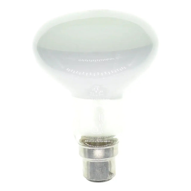 Light bulb on a white background