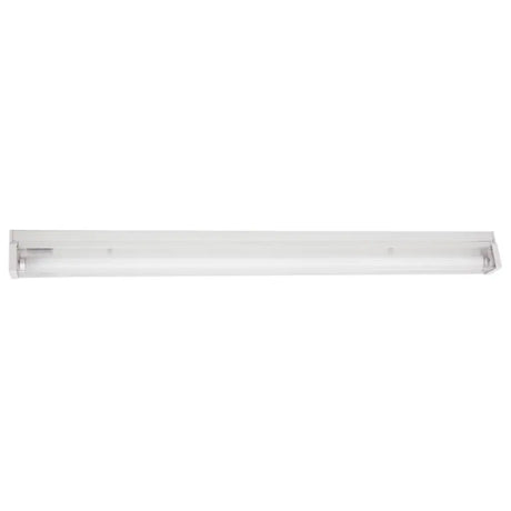 Long rectangular light fixture on a white background