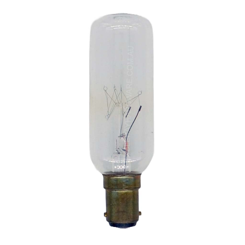 Crompton Tubular T29 Light Bulb B15 250V 25W 100mm Clear