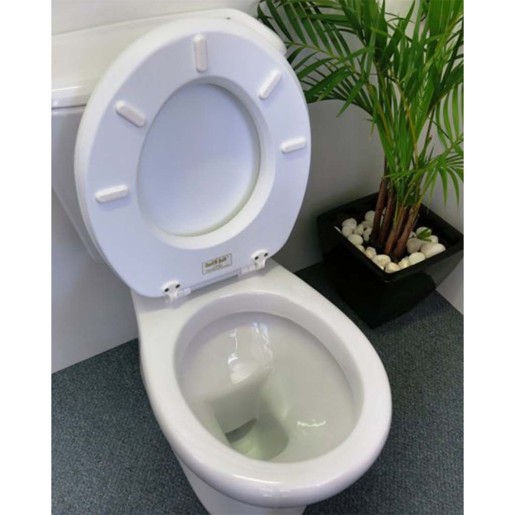 Cush'n Soft White Padded Toilet Seat 101