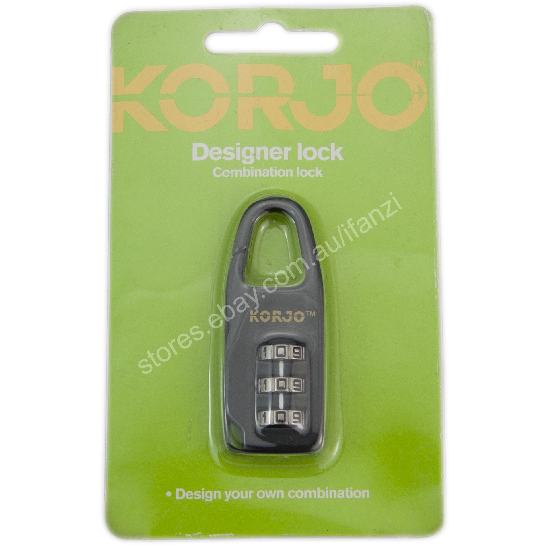KORJO Designer Lock Combination Lock DL24