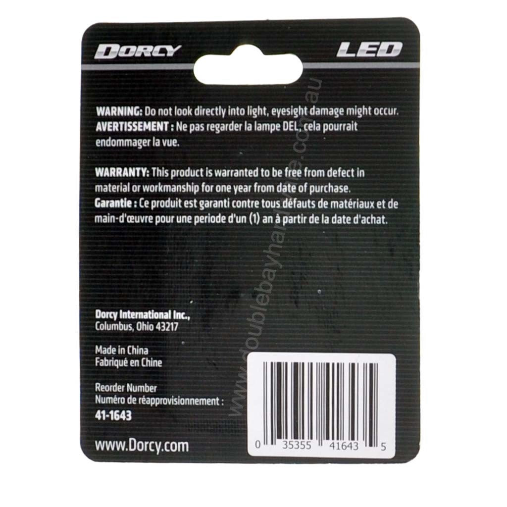 DORCY LED Torch Replacement Bulb 3V 30 Lumens D1643