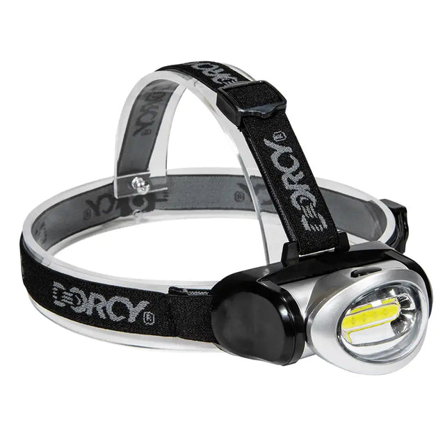 Dorcy headlight on a white background