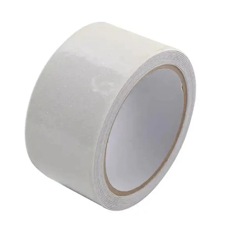Roll of white tape on a white background