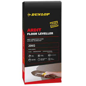 Dunlop Ardit Floor Leveller packaging on a white background