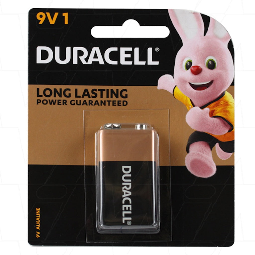 DURACELL Coppertop Long Lasting Alkaline Battery 9V
