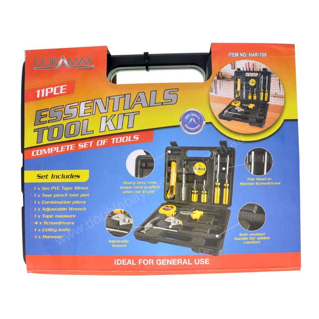 DURAMAX Essentials Tool Kit 11Pcs HAR-709