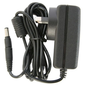 Power adapter with cable on a white background