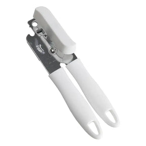 White can opener on a white background