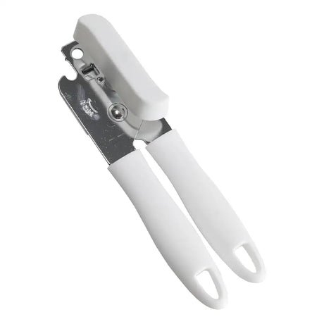 White can opener on a white background