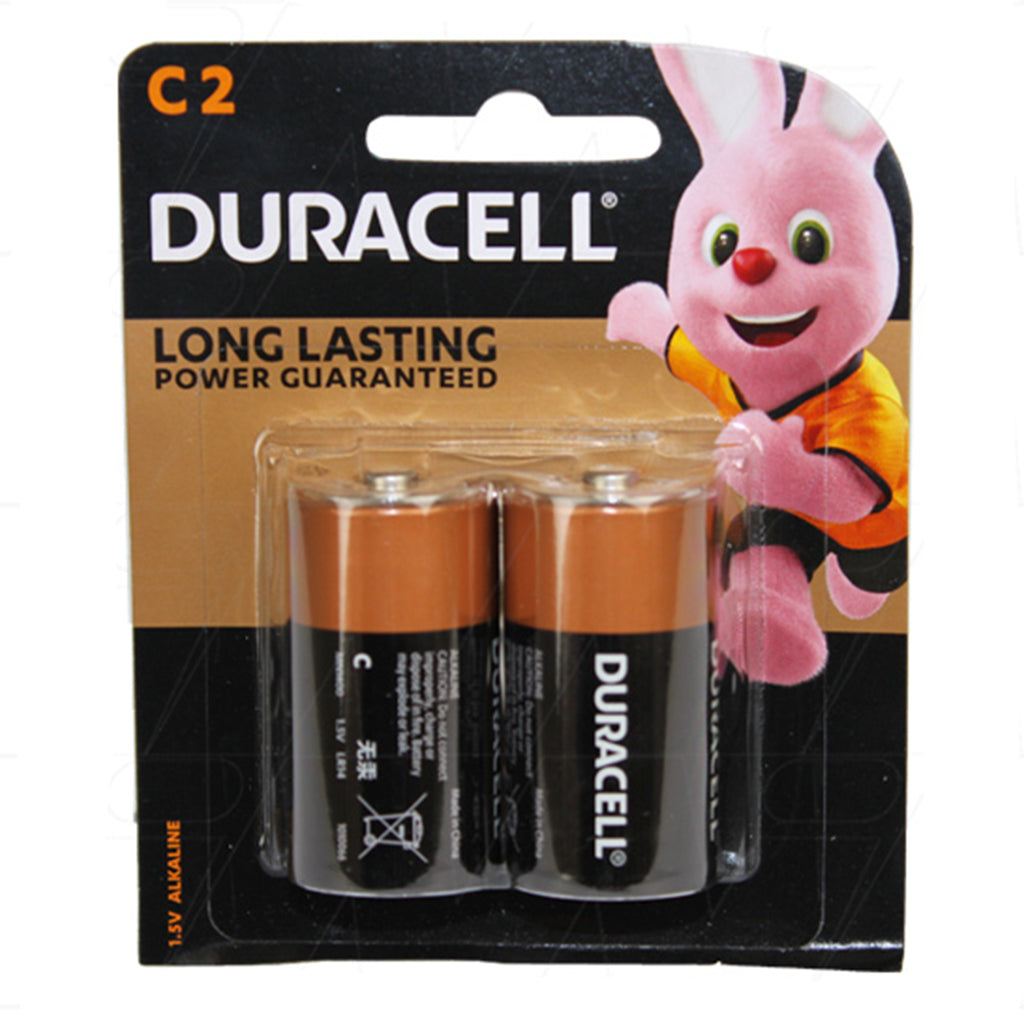 Duracell Long Lasting Alkaline Battery 1.5V C LR14