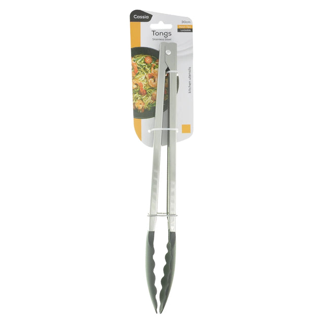 Durachef Deluxe Stainless Steel Tong 30Cm KT-812