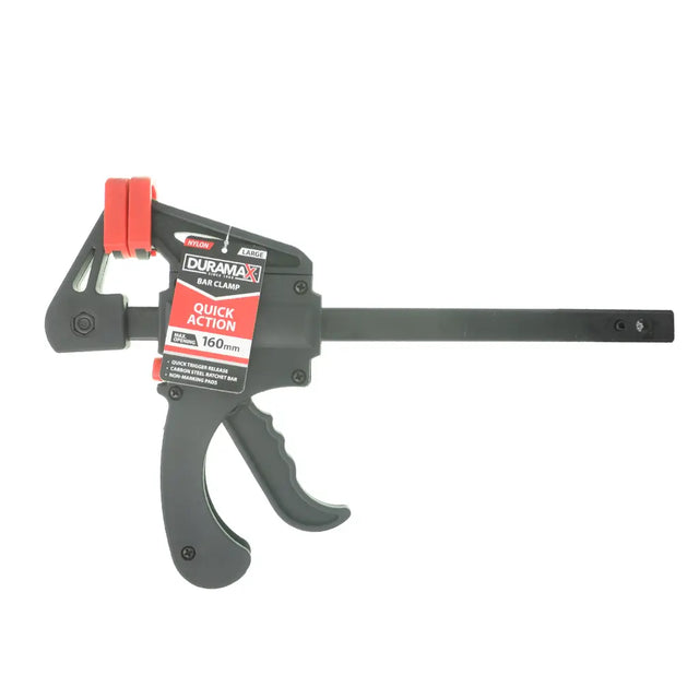 Bar clamp with Durama branding on a white background