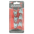 Duramax Mini Metal Spring Clamps 30mm Opening 6Pcs 15229