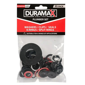 Packaged plumber set with Duramax branding on a white background