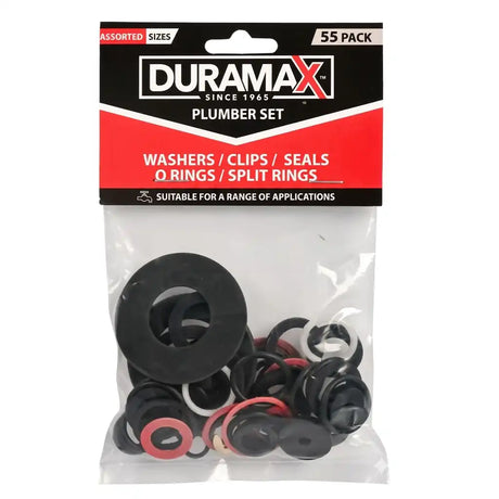Packaged plumber set with Duramax branding on a white background