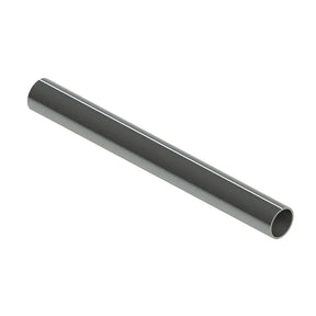 Metallic cylindrical object on a white background