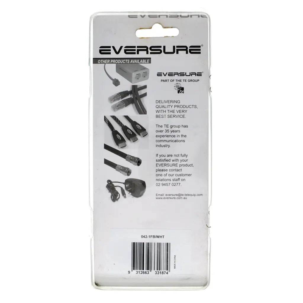 Eversure packaging with product illustrations and branding on a white background