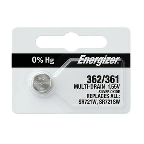 Energizer battery in packaging with clear background