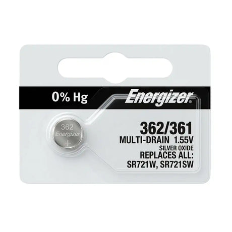 Energizer battery in packaging with clear background