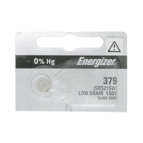Energizer battery in packaging with clear background