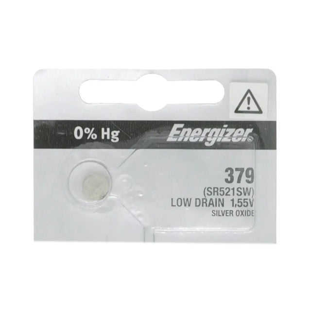 Energizer battery in packaging with clear background
