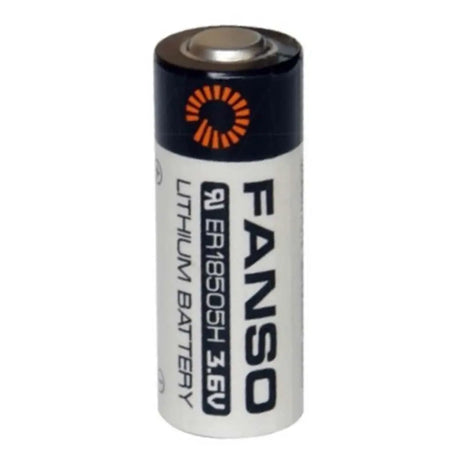 Lithium battery with FANSO branding on a white background