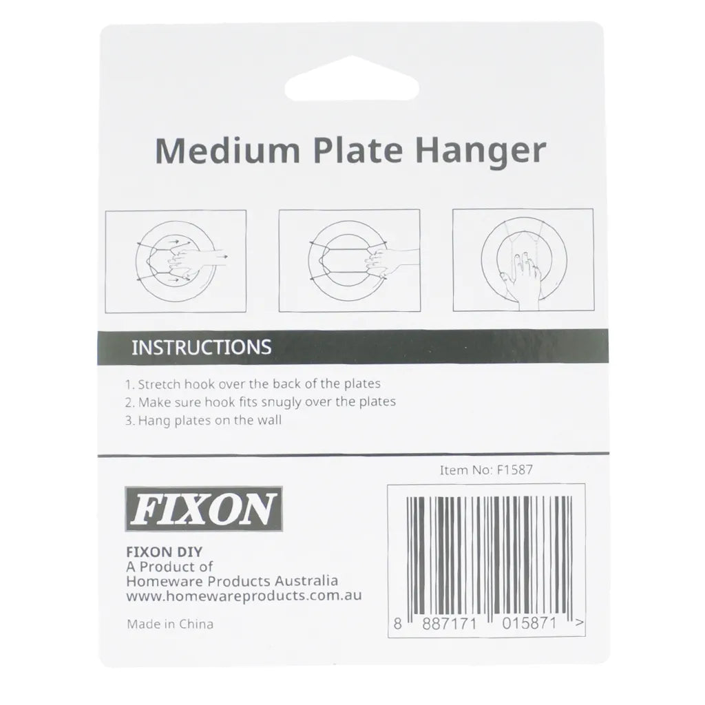 FIXON Plate Hanger Medium 19-26cm Plate F1587