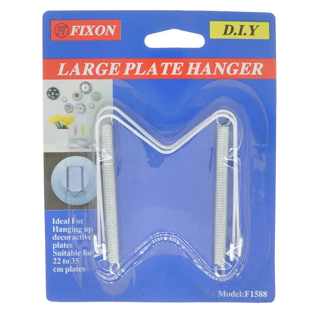 Fixon large plate hanger packaging on a white background