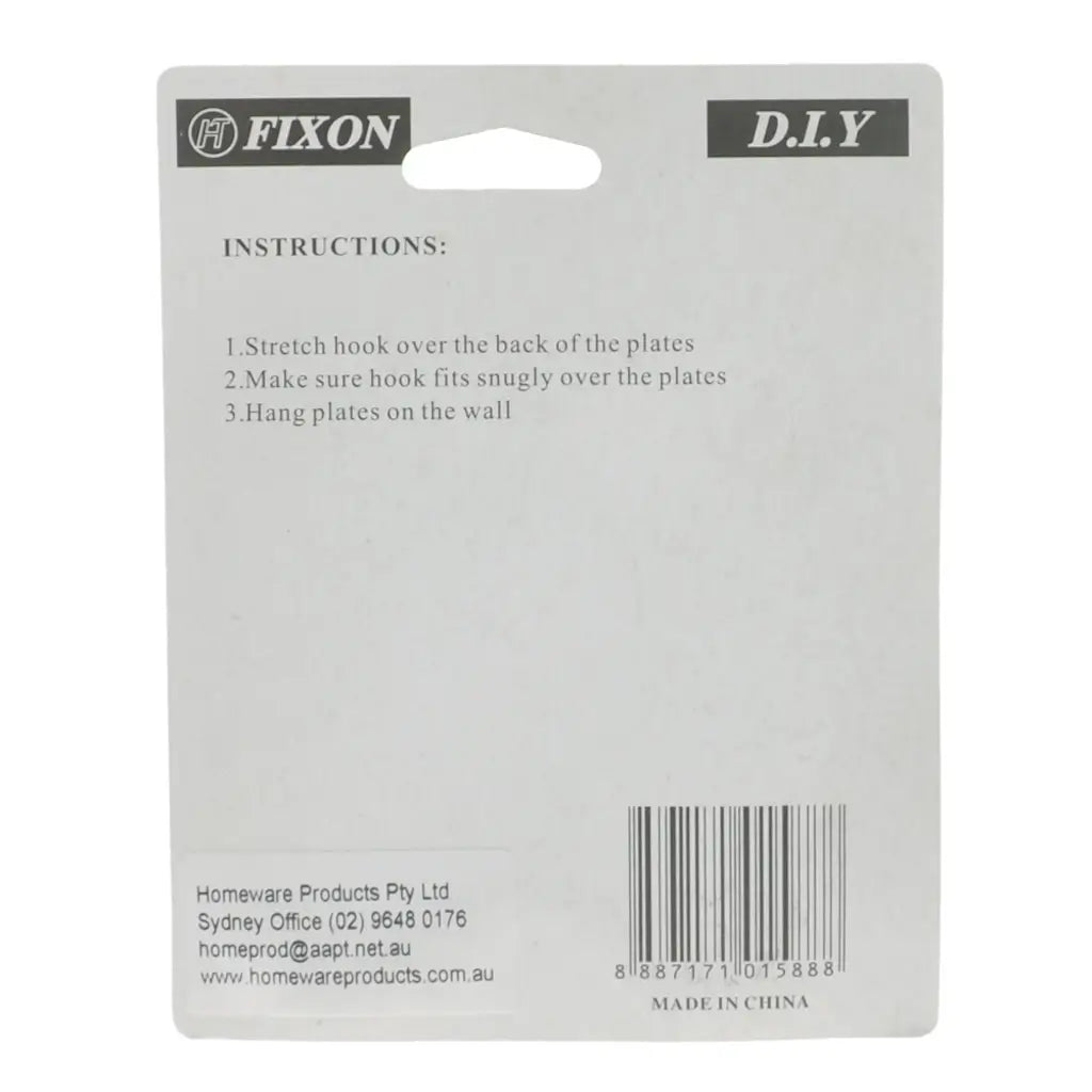 Fixon product packaging with instructions and branding on a white background