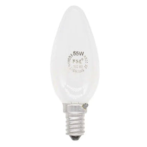 White light bulb with 'FSL' branding on a white background