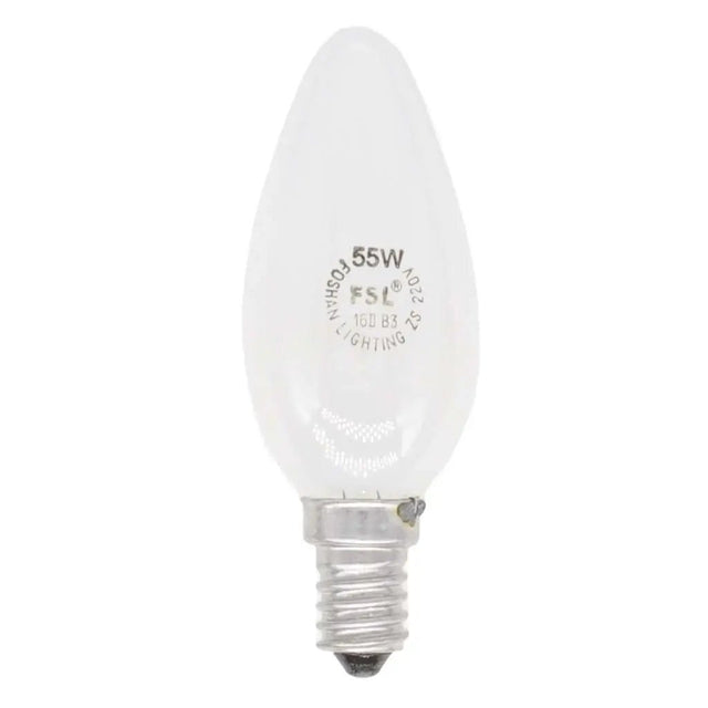 White light bulb with 'FSL' branding on a white background