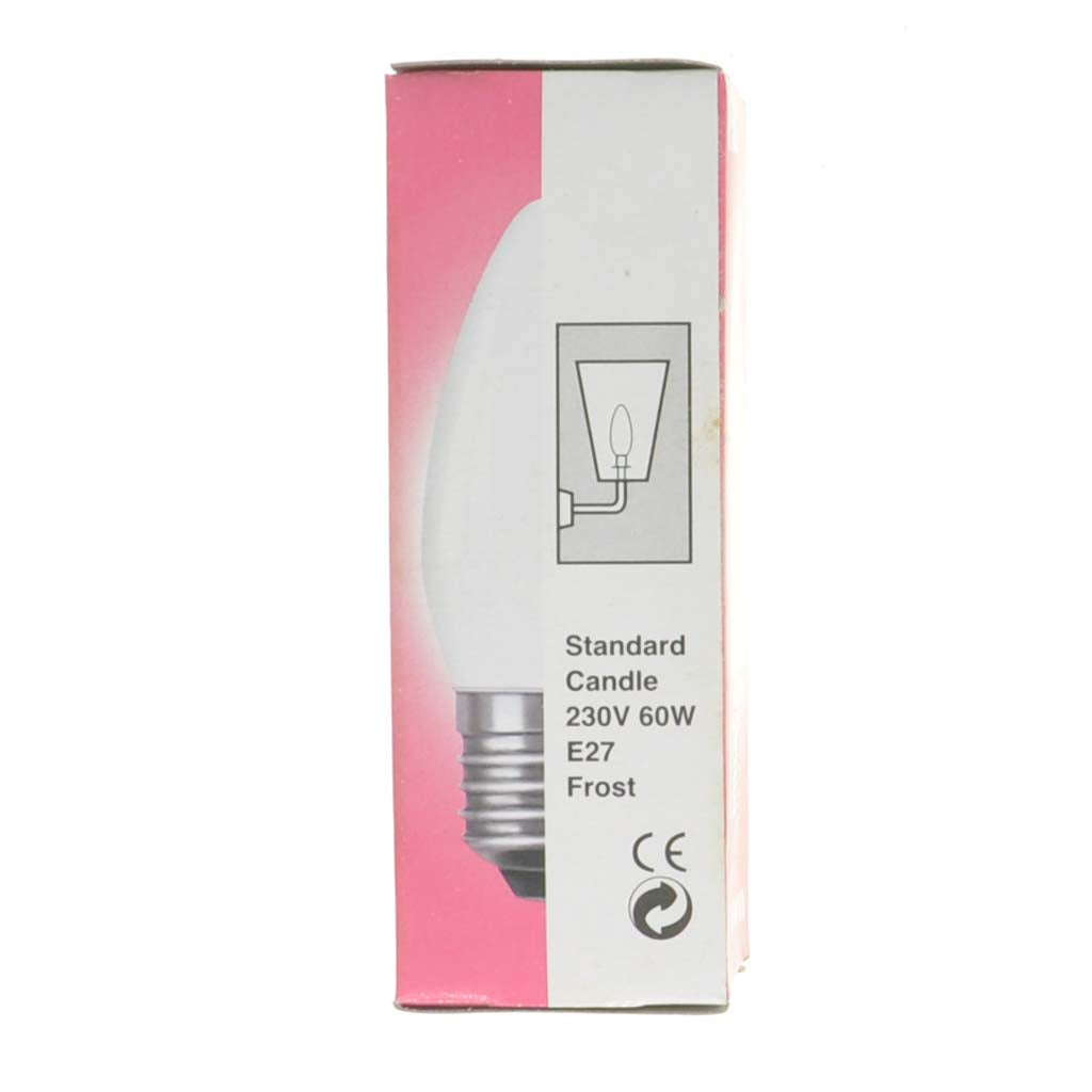 FSL Candle Incandescent Light Bulb E27 240V 60W Pearl