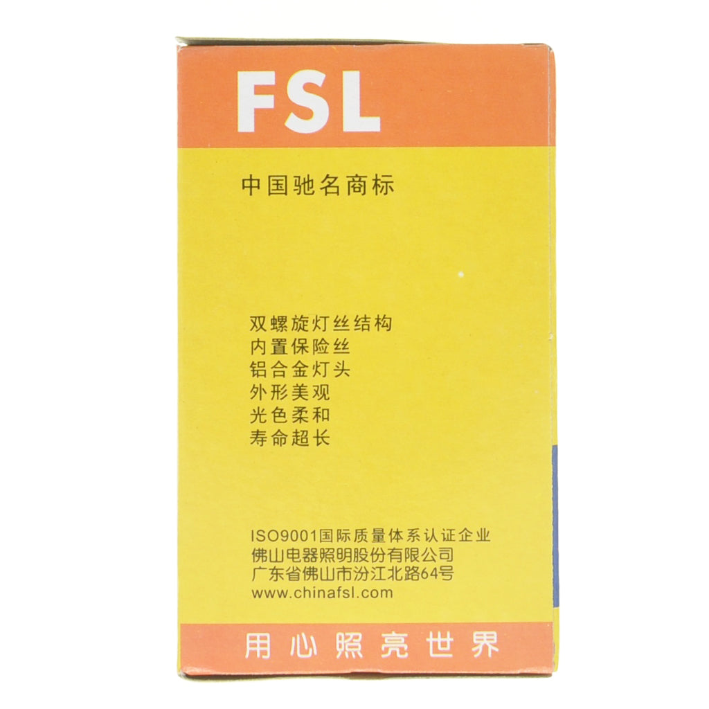 FSL Fancy Round Incandescent Light Bulb E14 240V 60W Clear 1000297